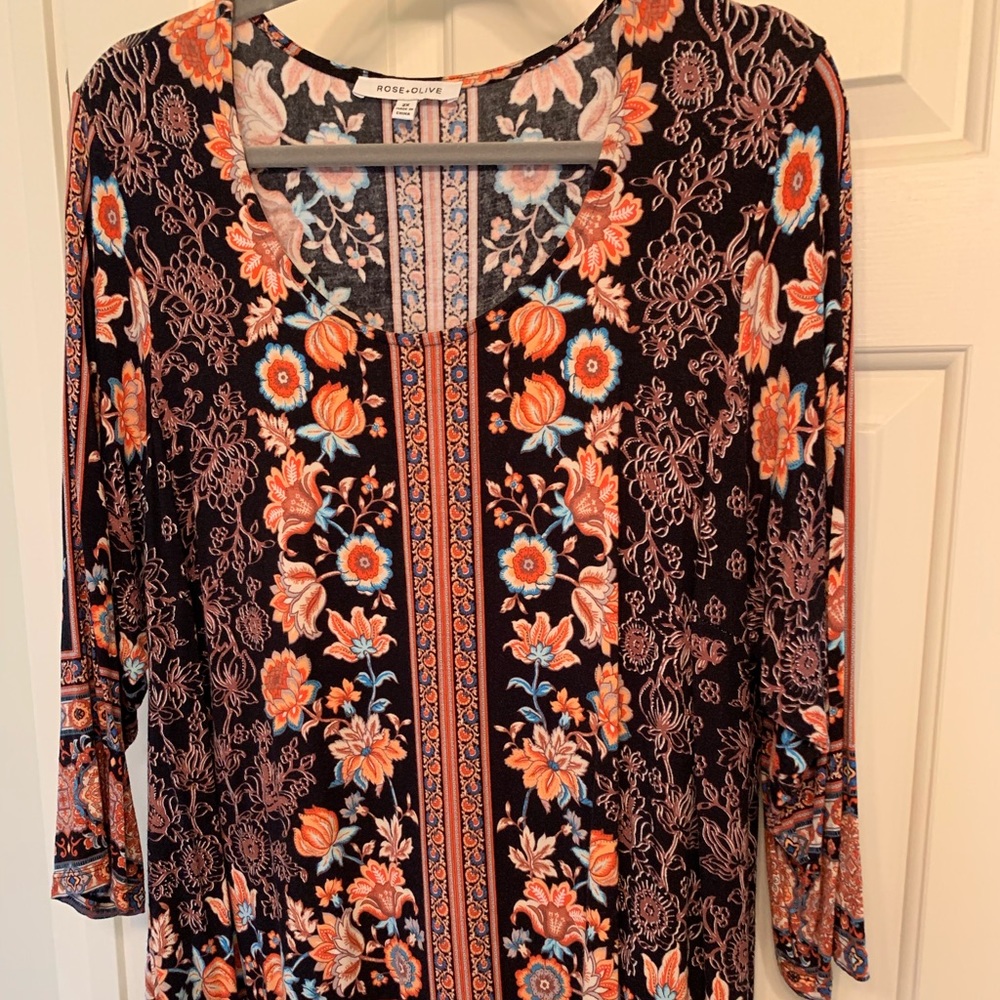 Rose & Olive Tunic